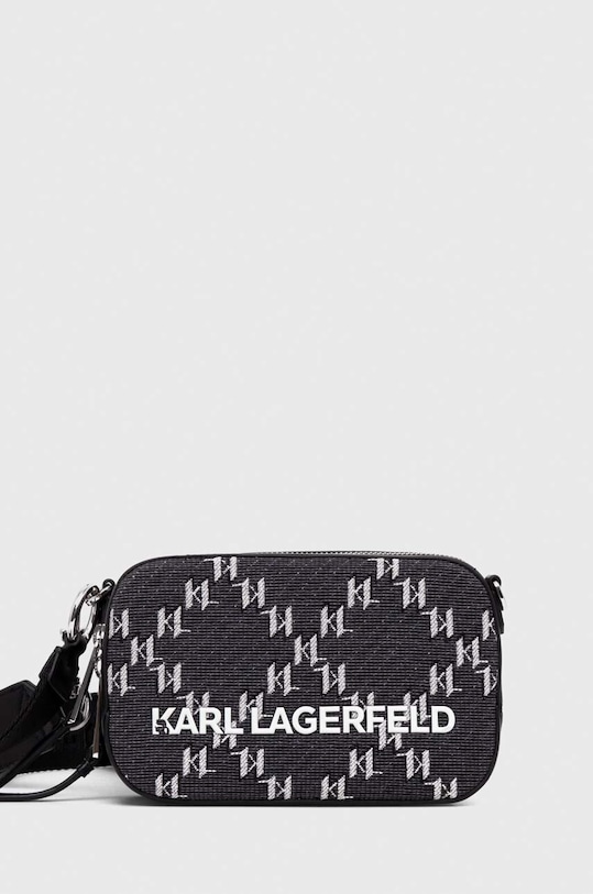 Τσάντα Karl Lagerfeld στάμπα γκρί 236W3028