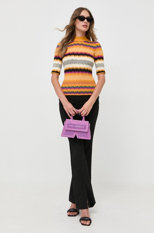 Karl Lagerfeld velúr táska 236W3185