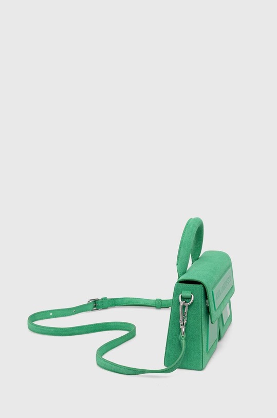 Τσάντα σουέτ Karl Lagerfeld 236W3185 πράσινο AW23