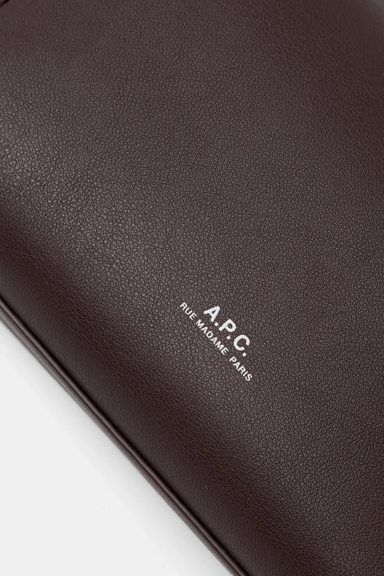 A.P.C. torebka brązowy PUAAT.H61821