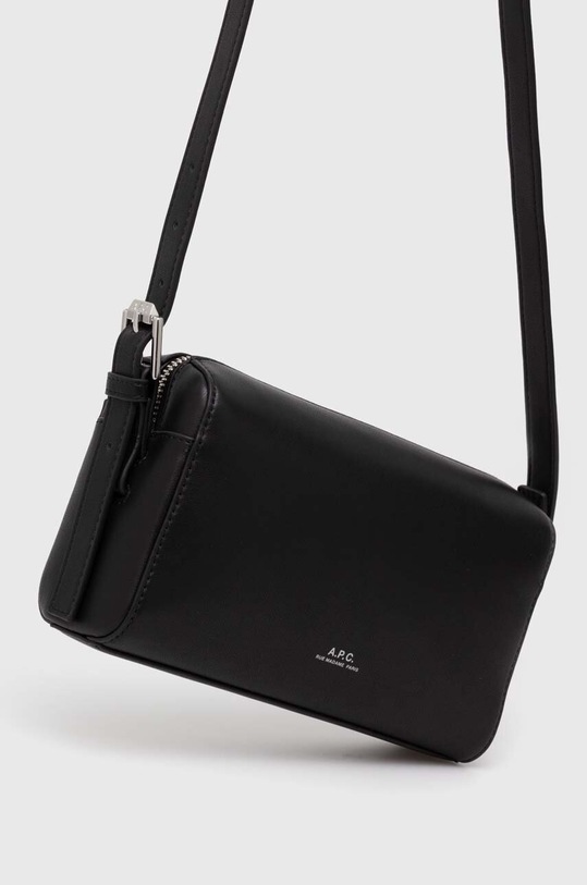 A.P.C. borsetta semplice nero PUAAT.H61821