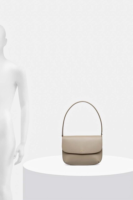 Kožna torba A.P.C. PXAWV.F61526
