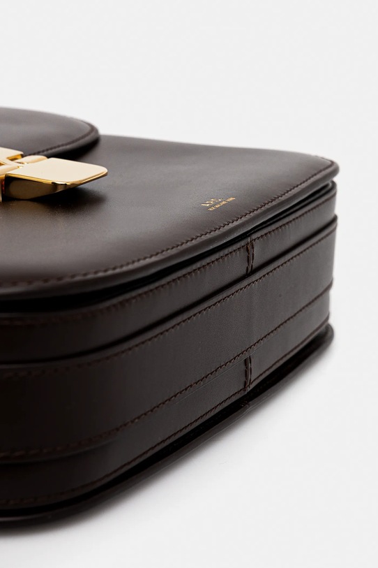 A.P.C. torebka skórzana brązowy PXBMW.F61412