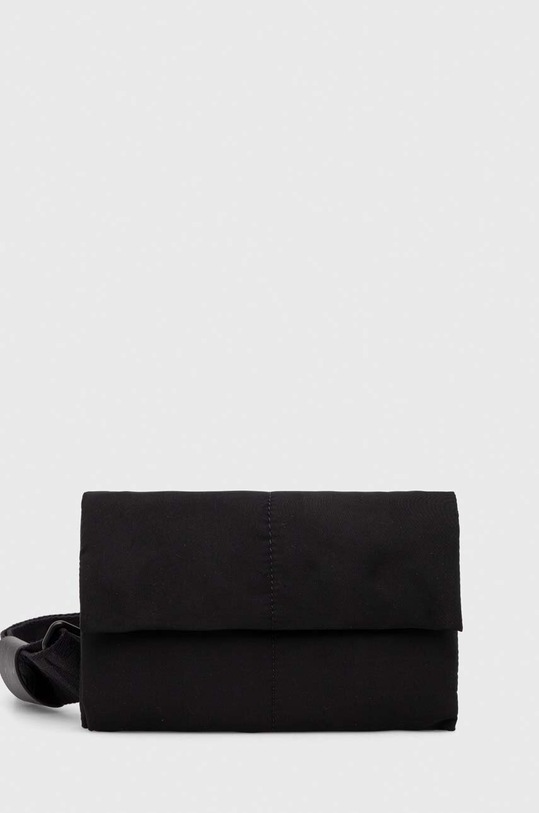 Τσάντα AllSaints EZRA NYLON XBODY υφασμάτινο μαύρο WB503Z