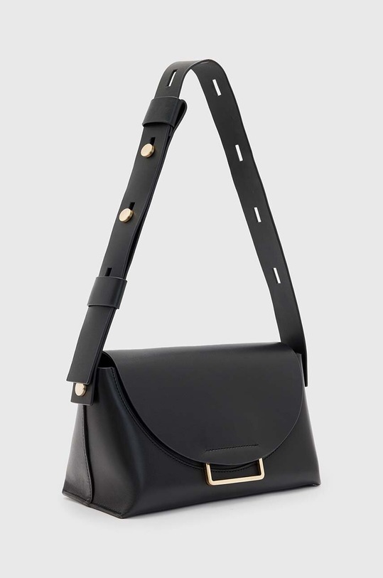 AllSaints bőr táska Celeste WB509Z fekete SS24