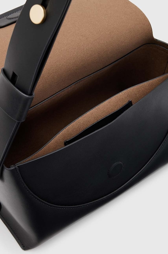 AllSaints bőr táska Celeste fekete WB509Z