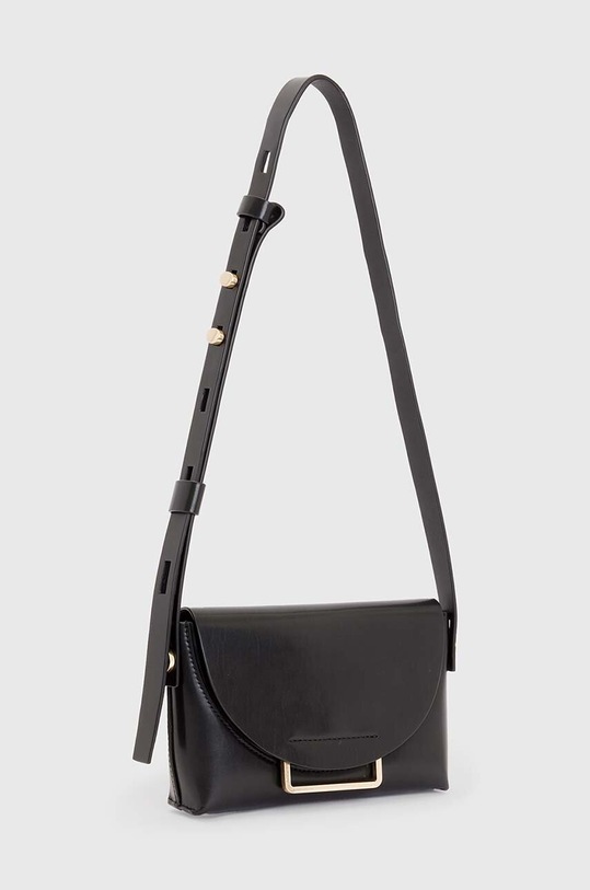AllSaints torebka skórzana Francine WB587Z czarny AW23