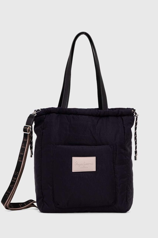 Τσάντα Pepe Jeans Miriam Margy υφασμάτινο σκούρο μπλε PL031467.595