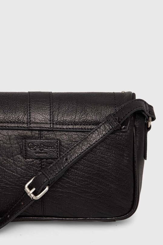 Akcesoria Pepe Jeans torebka skórzana PL031479.999 czarny