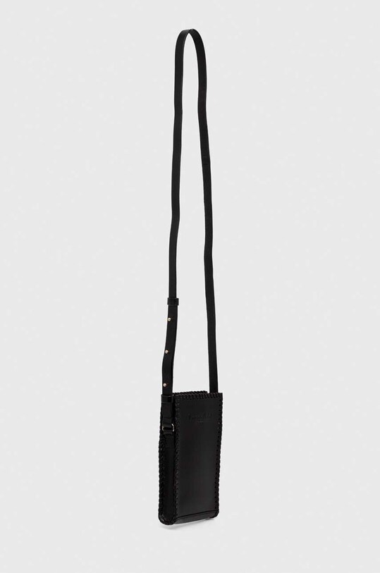 Шкіряний чохол на телефон Lovechild 5733497 чорний AW23