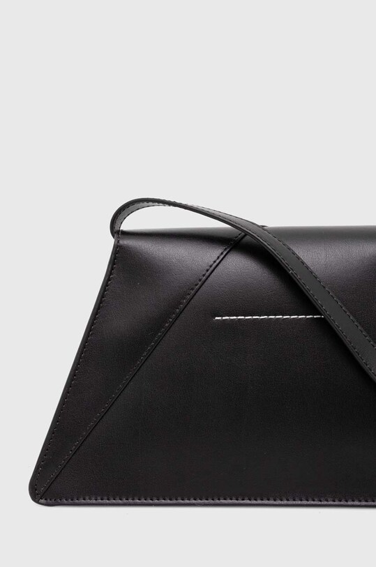 Accessories MM6 Maison Margiela leather handbag Shoulder Bag SB6ZH0005 black