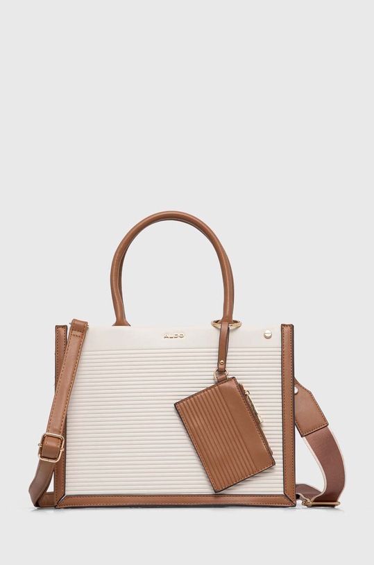 Aldo torebka DASPIAS nie mieści A4 beżowy DASPIAS.966