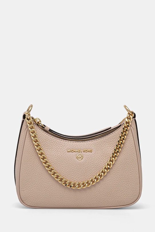 MICHAEL Michael Kors borsa a mano in pelle pelle fiore beige 32F3GT9C1L