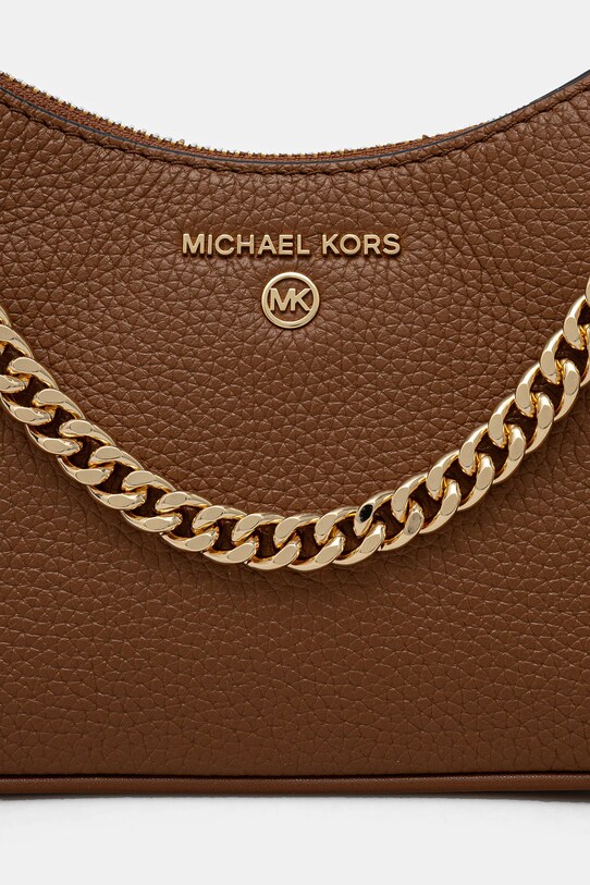 Шкіряна сумочка MICHAEL Michael Kors коричневий 32F3GT9C1L