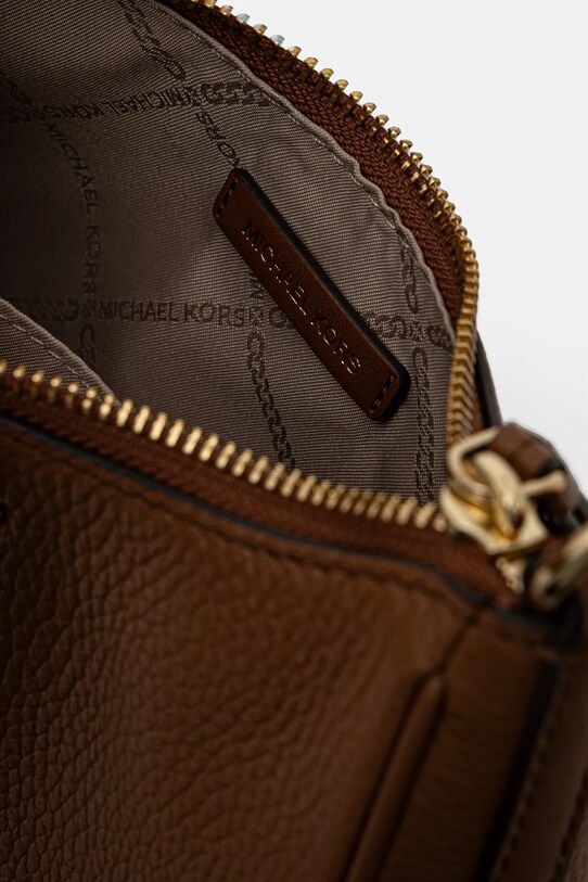 Шкіряна сумочка MICHAEL Michael Kors 32F3GT9C1L коричневий