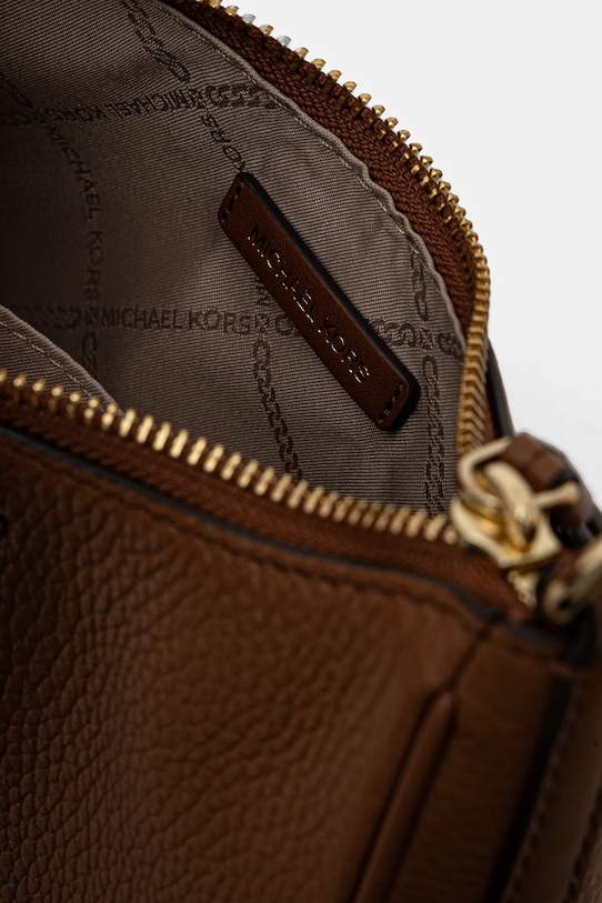 MICHAEL Michael Kors torebka skórzana 32F3GT9C1L brązowy