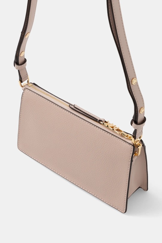 Doplnky Kožená kabelka MICHAEL Michael Kors 32H3G8EC7L béžová