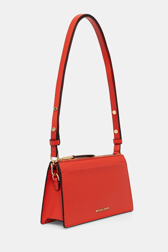 Kožená kabelka MICHAEL Michael Kors 32H3G8EC7L červená SS25