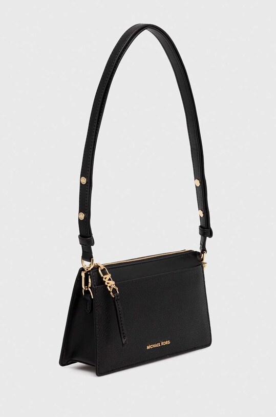 Kožená kabelka MICHAEL Michael Kors 32H3G8EC7L čierna SS25
