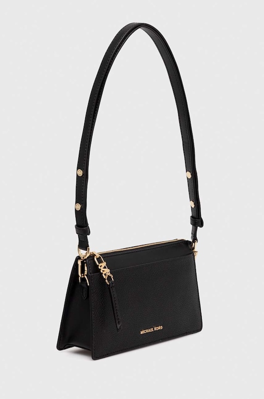 Kožená kabelka MICHAEL Michael Kors 32H3G8EC7L černá SS25