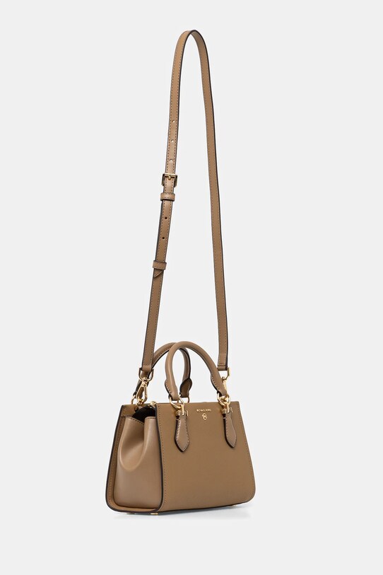 MICHAEL Michael Kors torebka skórzana 32S2G6AC1L beżowy SS25