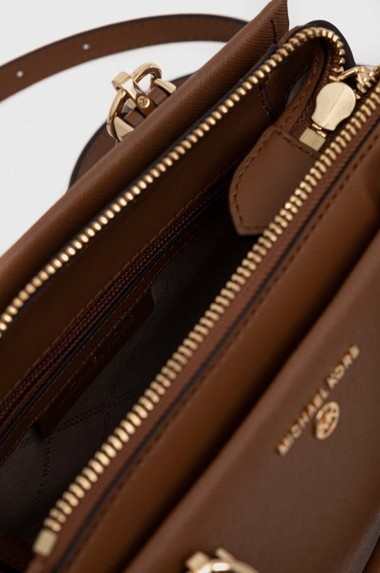 MICHAEL Michael Kors torebka skórzana 32S2G6AC1L brązowy