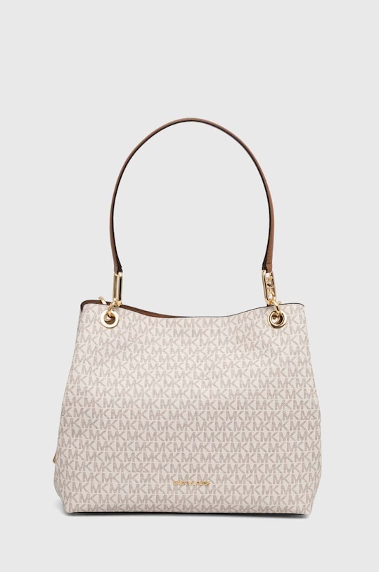 Τσάντα MICHAEL Michael Kors απομίμηση λείου δέρματος μπεζ 30F3G8KT7B