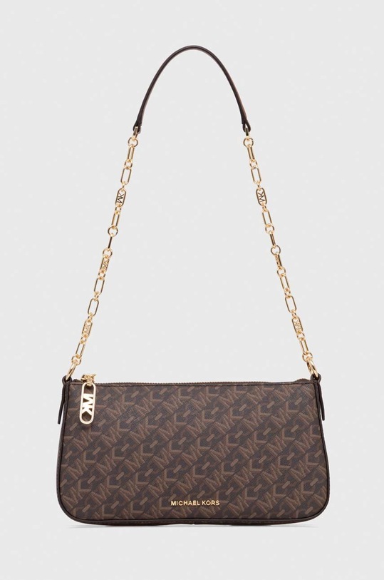 MICHAEL Michael Kors kézitáska szintetikus bőr barna 32H3G8EW6B