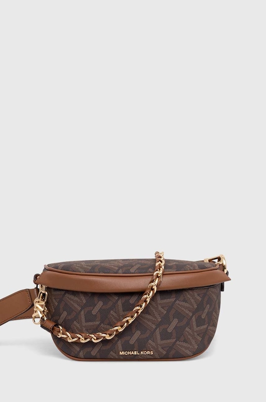 MICHAEL Michael Kors torebka nie mieści A4 brązowy 30H3G04M0B