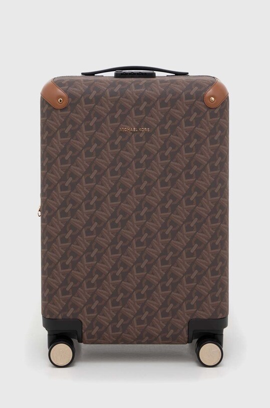 MICHAEL Michael Kors walizka 50x35x23 cm mieści A4 brązowy 30H3GTFT5B
