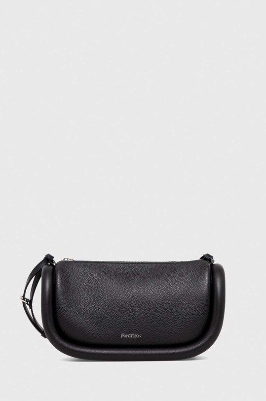 JW Anderson torebka skórzana The Bumper-15 gładkie czarny HB0568.LA0107