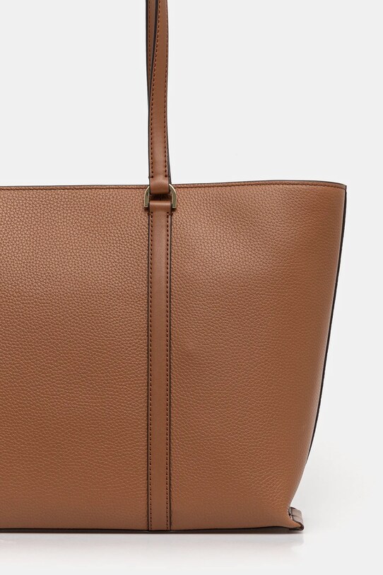 Accesorii MICHAEL Michael Kors poseta de piele 30R4G1LT3L maro