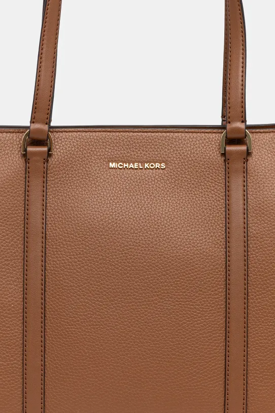 MICHAEL Michael Kors torebka skórzana brązowy 30R4G1LT3L