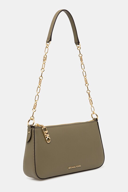 Kožená kabelka MICHAEL Michael Kors 32H3G8EW6L zelená SS25