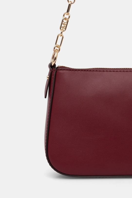 Akcesoria MICHAEL Michael Kors torebka skórzana 32H3G8EW6L bordowy