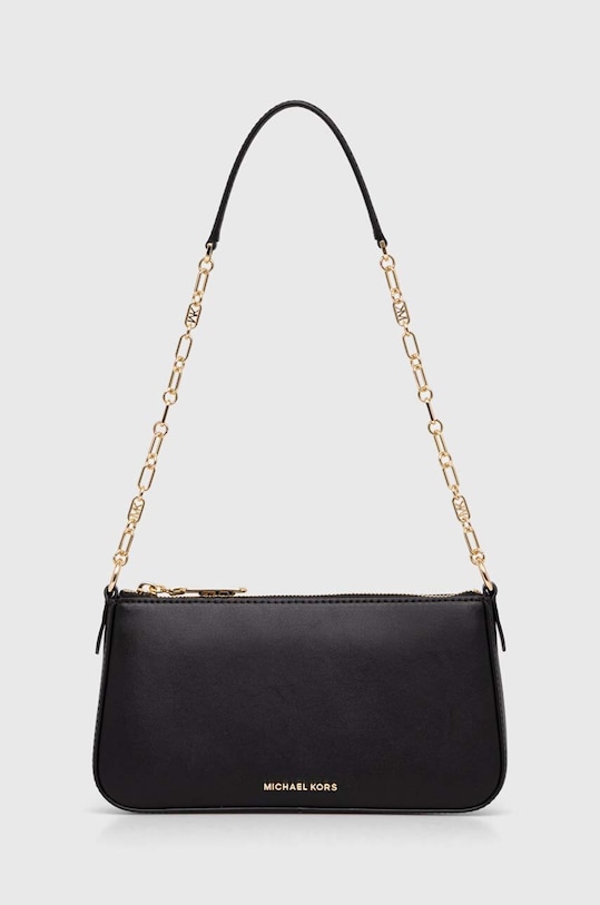 Кожаная сумочка MICHAEL Michael Kors кожа чёрный 32H3G8EW6L