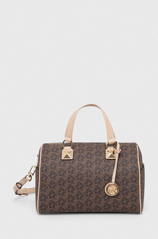 MICHAEL Michael Kors borsetta stampa all-over marrone 30R4GGYS6B