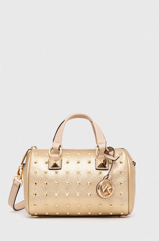MICHAEL Michael Kors torebka skórzana 32R4GGYC1M złoty SS24