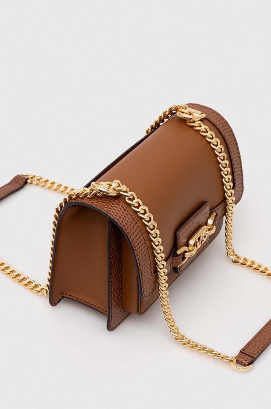 MICHAEL Michael Kors borsa a mano in pelle marrone 32R4G7HC0Y