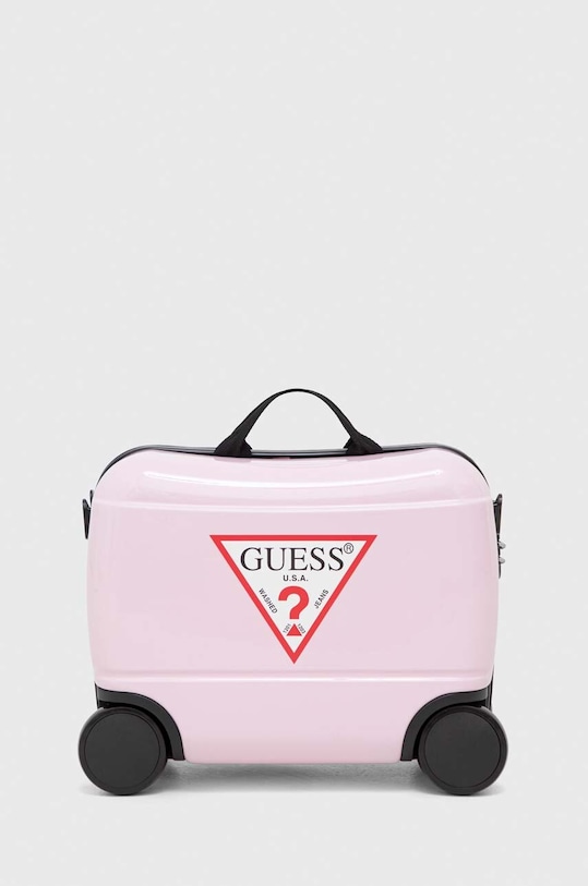 Guess walizka dziecięca 76x36x33 cm mieści A4 różowy H3GZ04.WFGY0.9BYX