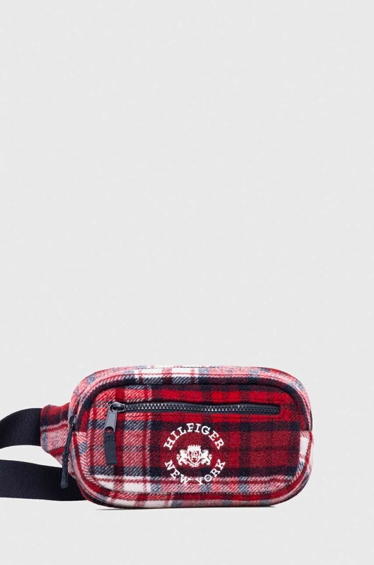 Παιδική τσάντα φάκελος Tommy Hilfiger υφασμάτινο μπορντό AU0AU01772.9BYX