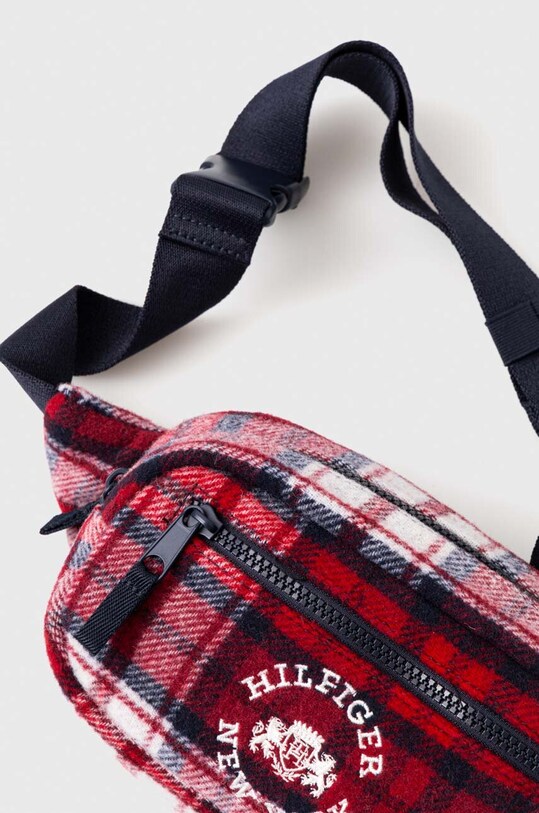 Παιδική τσάντα φάκελος Tommy Hilfiger AU0AU01772.9BYX μπορντό