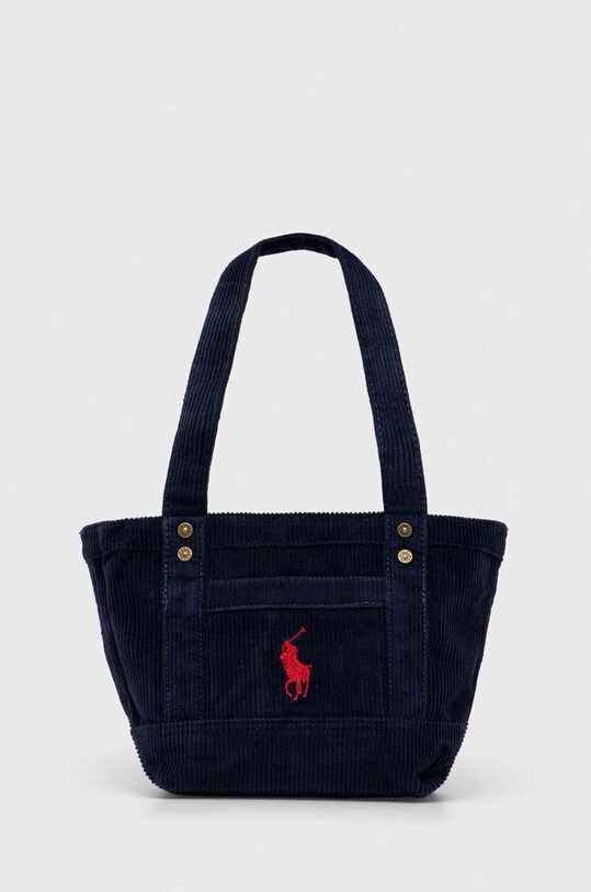 Polo Ralph Lauren borsetta per bambini applique blu navy 2AR098