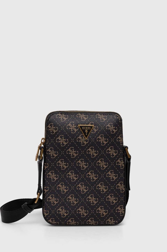 Guess saszetka VEZZOLA nie mieści A4 brązowy HMEVZL.P3381