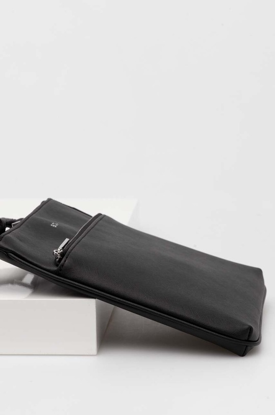 Кожаная сумка BOSS 50483567 чёрный AW24