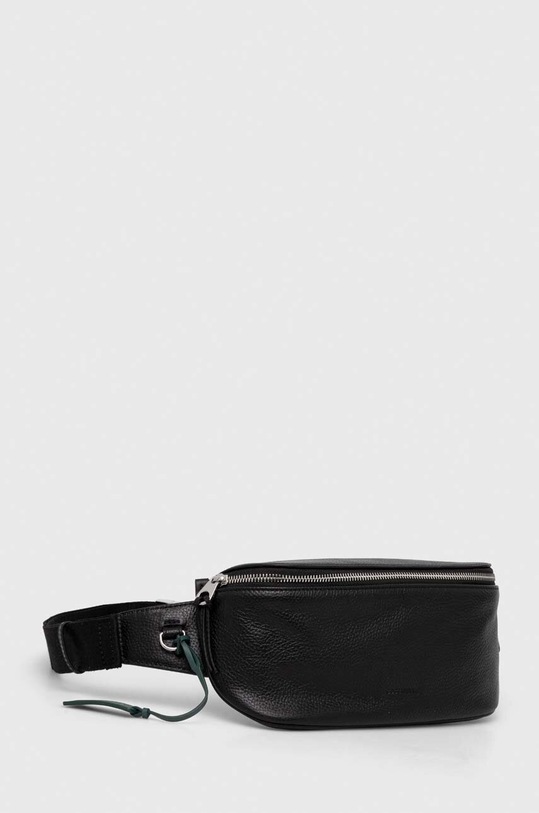 Kožená ledvinka Coccinelle E1.MUK.87.01.01 černá SS24