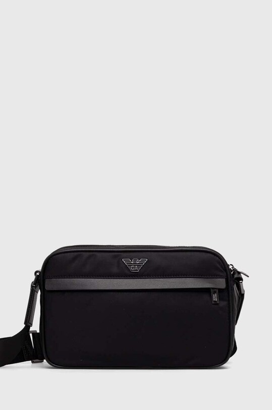 Malá taška Emporio Armani jednofarebný čierna Y4M390.Y217J