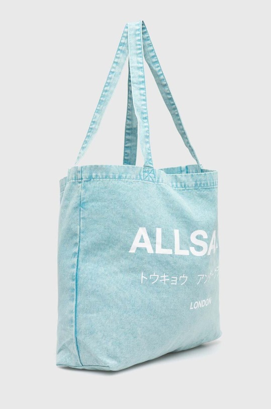 AllSaints torba bawełniana MB530Y niebieski AW23