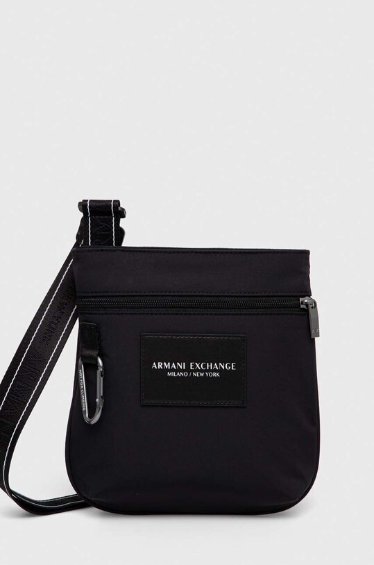Сумка Armani Exchange гладкий чорний 952460.3F883
