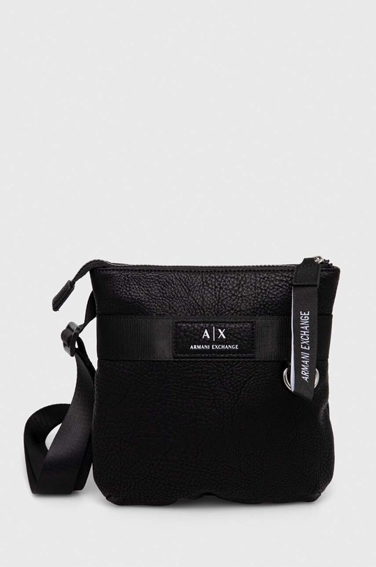 Armani Exchange saszetka nie mieści A4 czarny 952567.3F867